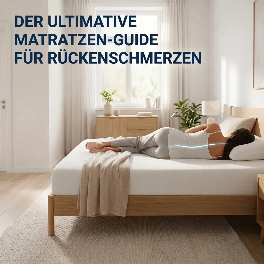 Welche Matratze bei Rückenschmerzen? So finden Sie die richtige Unterstützung